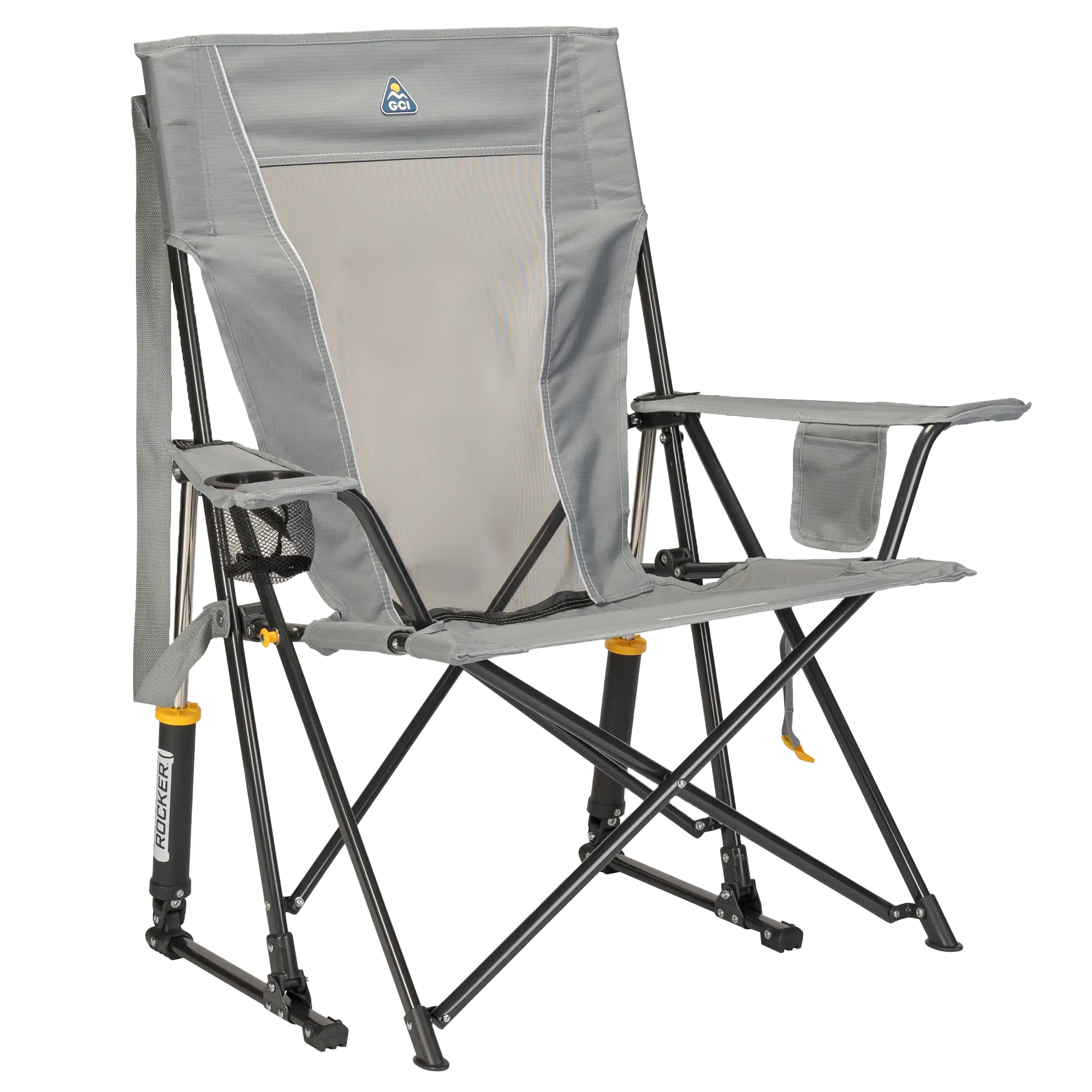 Comfort Pro Rocker, Mercury Gray, Front