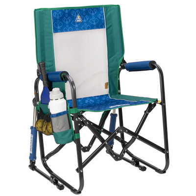 Side angle of pickleball stowaway rocker. 